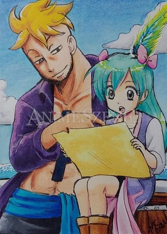 Marco der Phönix und Ame (Oc)