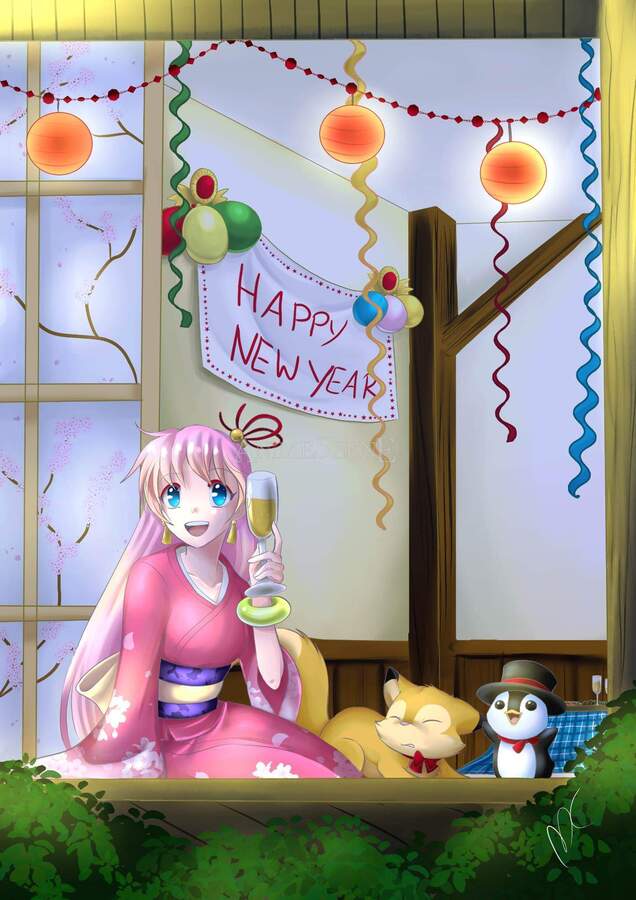 Frohes neues Jahr