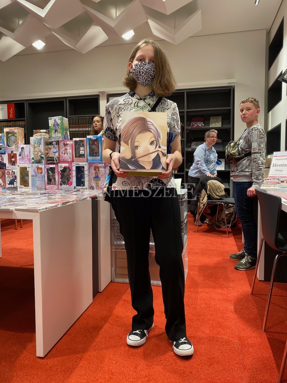 Auf der Animenacht 2022 in der Zentralbibliothek, Städtische Bibliotheken Dresden