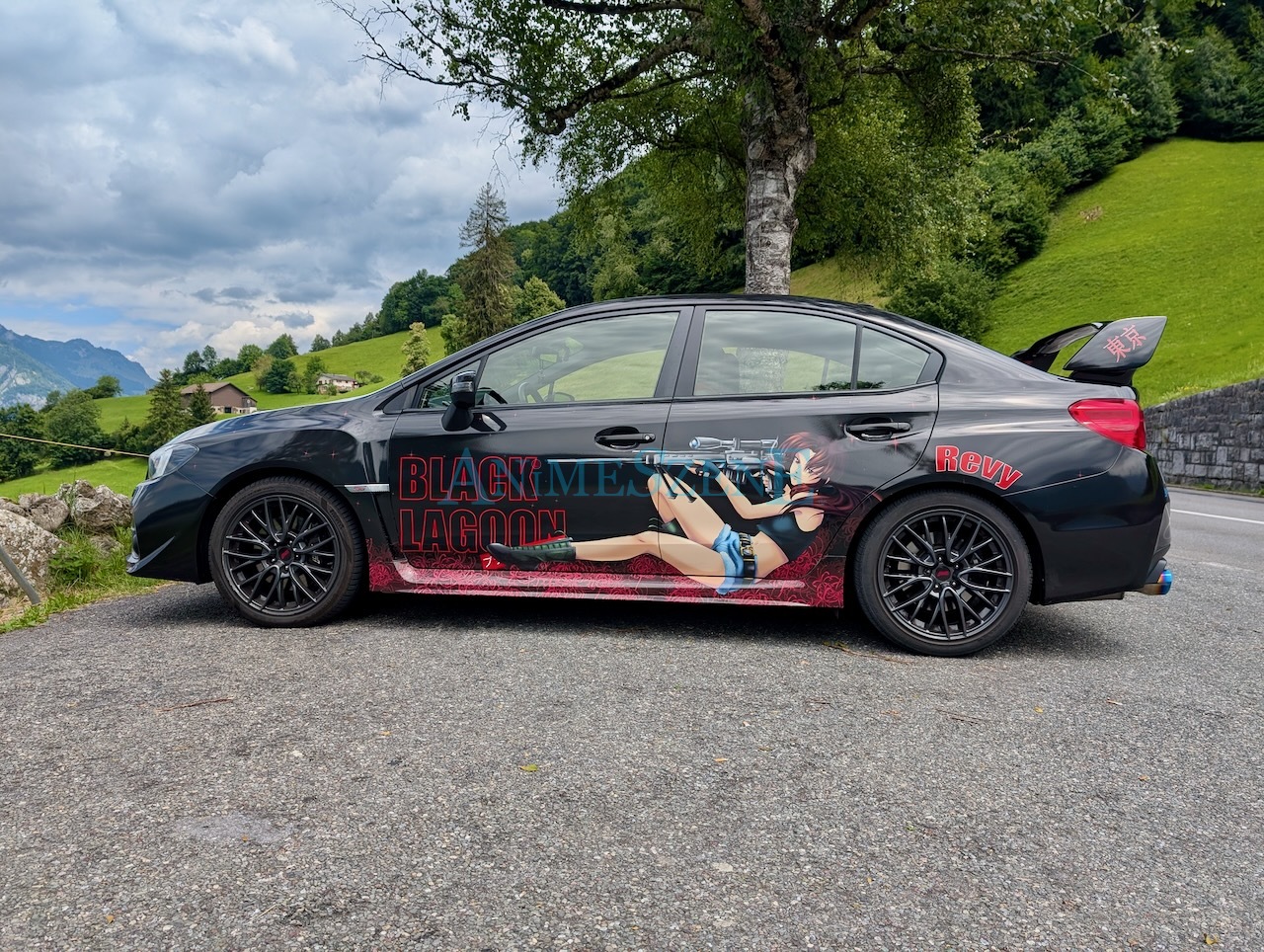 Itasha Full Wrap – Black Lagoon Edition