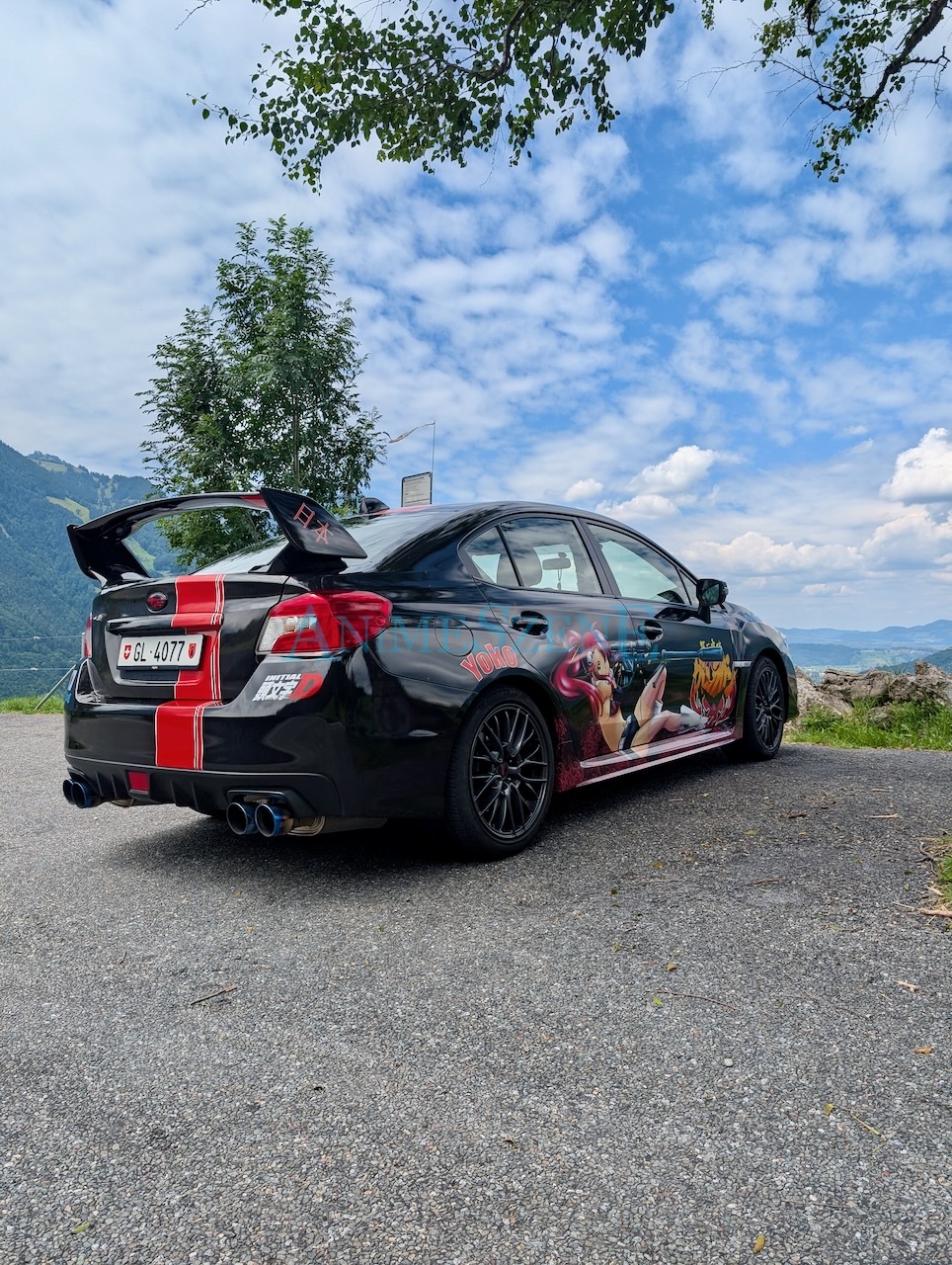 Itasha Full Wrap – Black Lagoon Edition