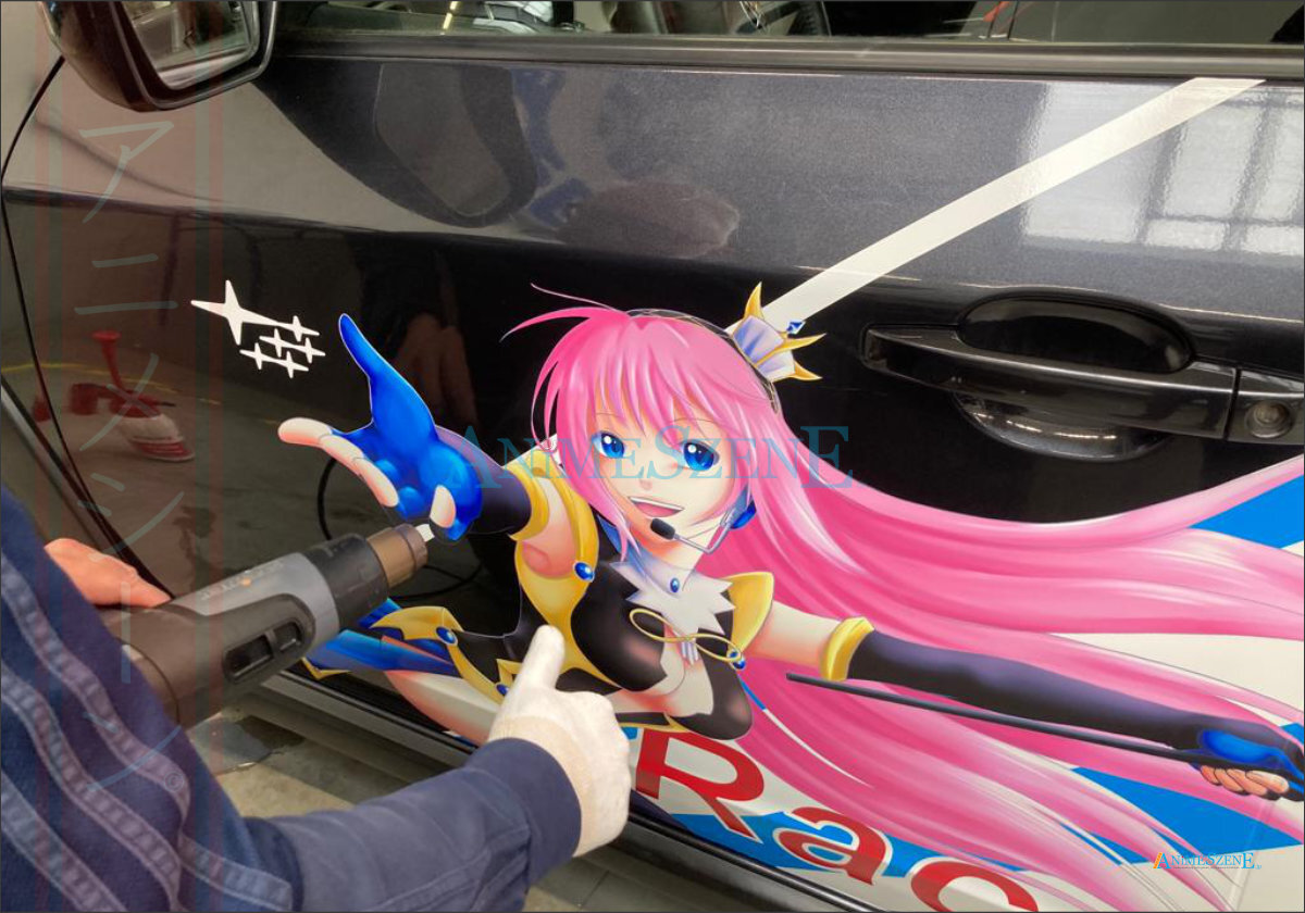 Itasha Teilfolierung – Megurine Luka Dream Project
