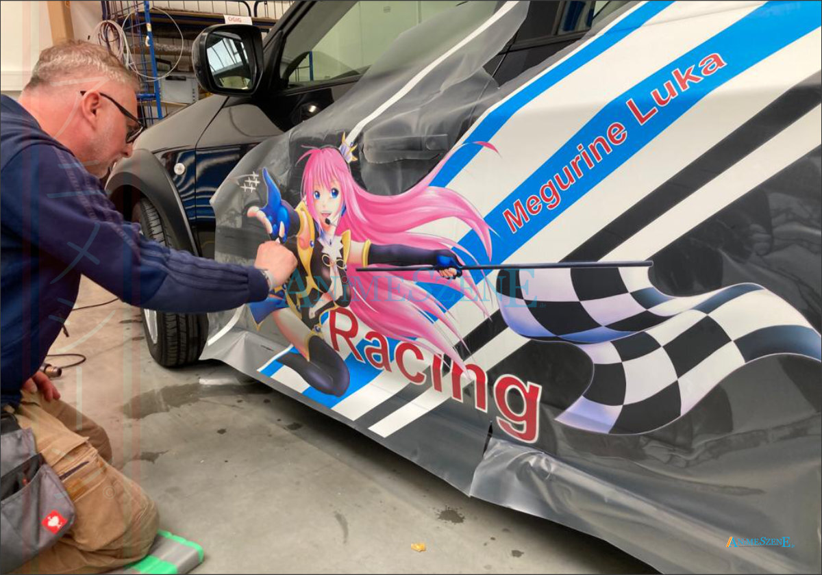 Itasha Teilfolierung – Megurine Luka Dream Project