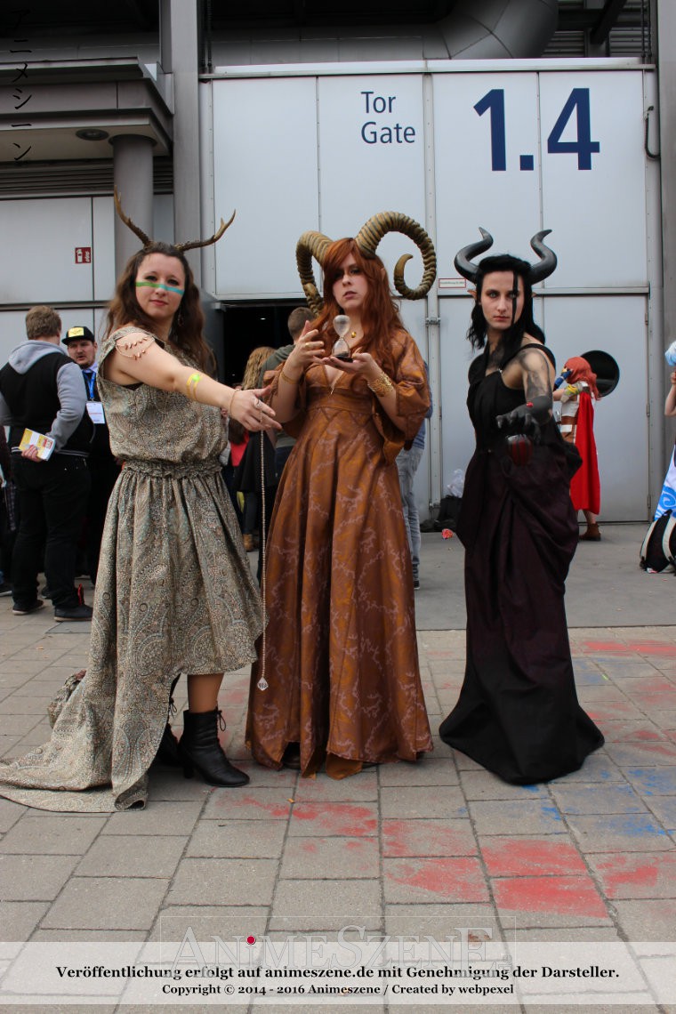 Cosplayer auf der Leipziger Buchmesse 2016
