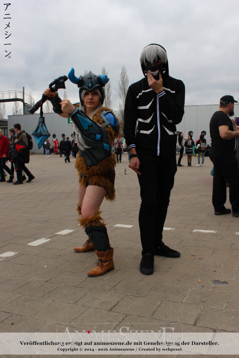 Cosplayer auf der Leipziger Buchmesse 2016
