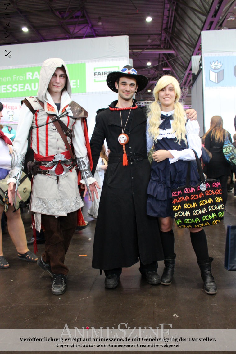 Cosplayer auf der Leipziger Buchmesse 2016
