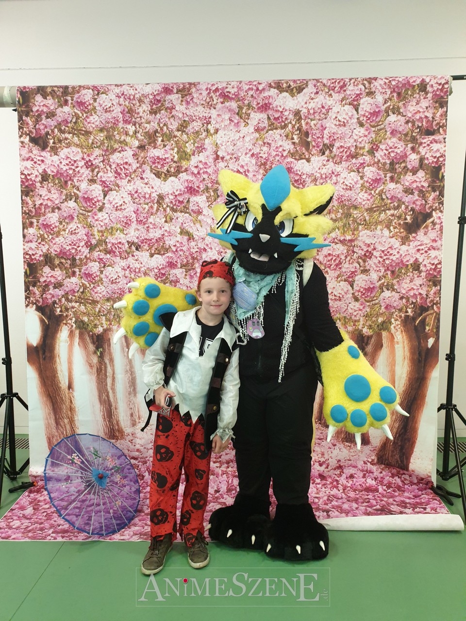 Constantin mit Pokemon