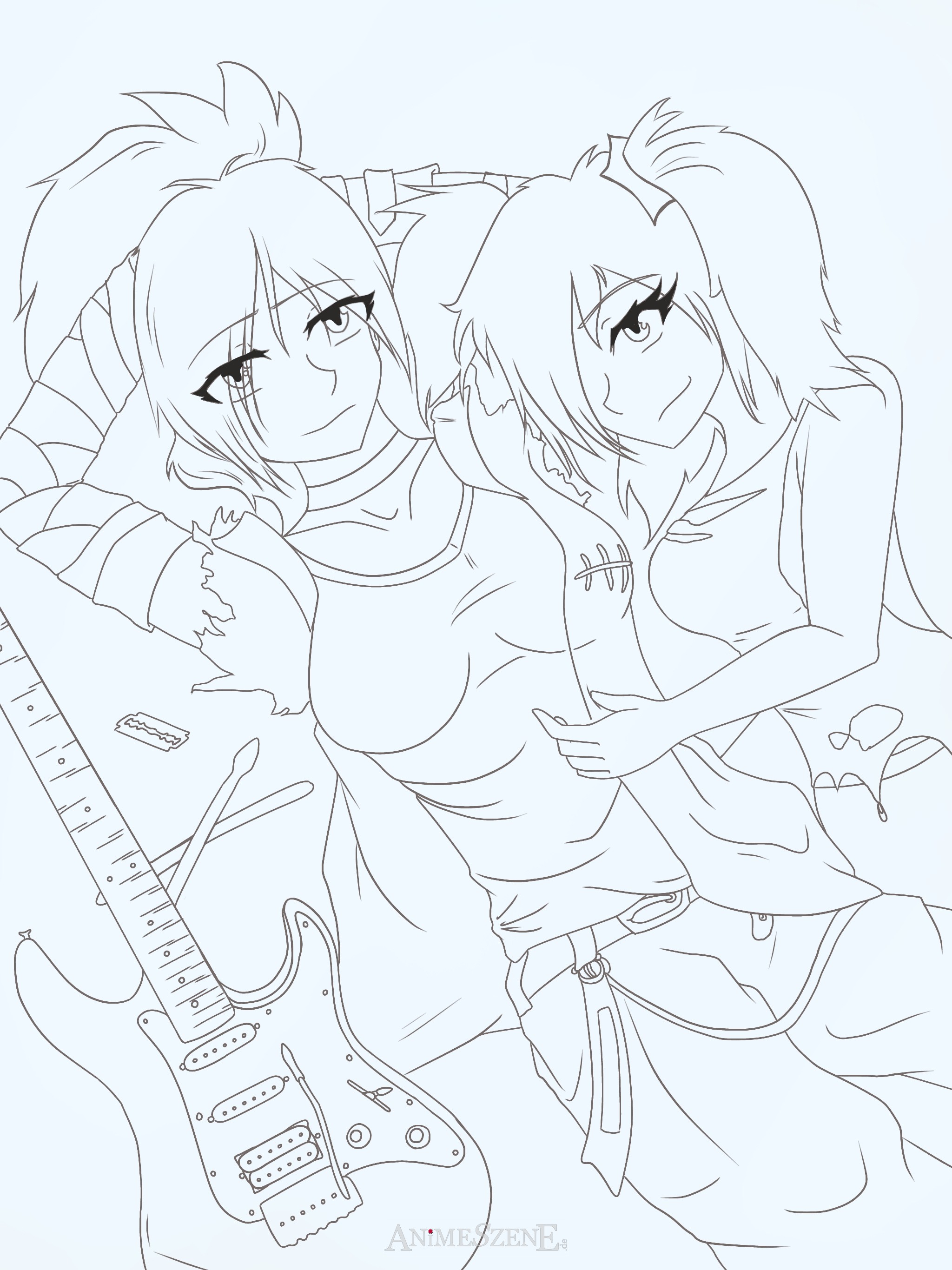 Diesseits - Cover Lineart Ver. 2