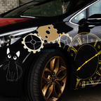 Itasha Character Design – Kurumi‑Vibes in Szene gesetzt