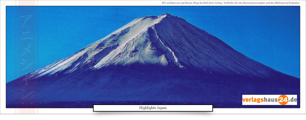 Blauer Himmel Berg Fuji in Japan Vulkan