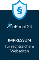 Impressum Siegel von eRecht 24