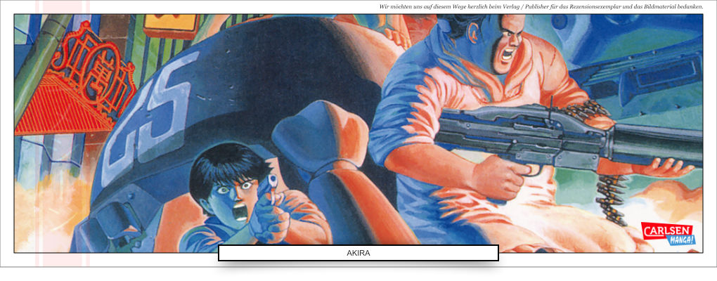 Roboter, junge Frau und stämmiger Mann mit Waffe in einem Kampf verwickelt.