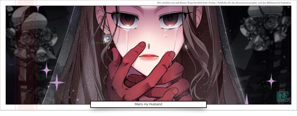 Eine junge Frau schaut wütend, während die rote Hände um den Hals gelegt werden. 