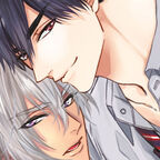 zwei junge Männer schaue verliebt in Richtung des Betrachters