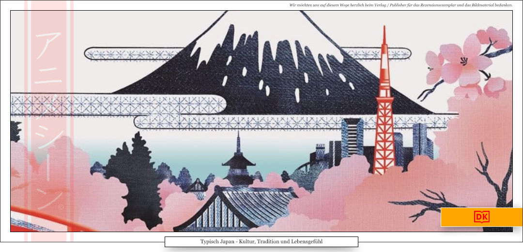 Fuji, Vulkan, altes japanisches Haus, Kirschblütenbäume