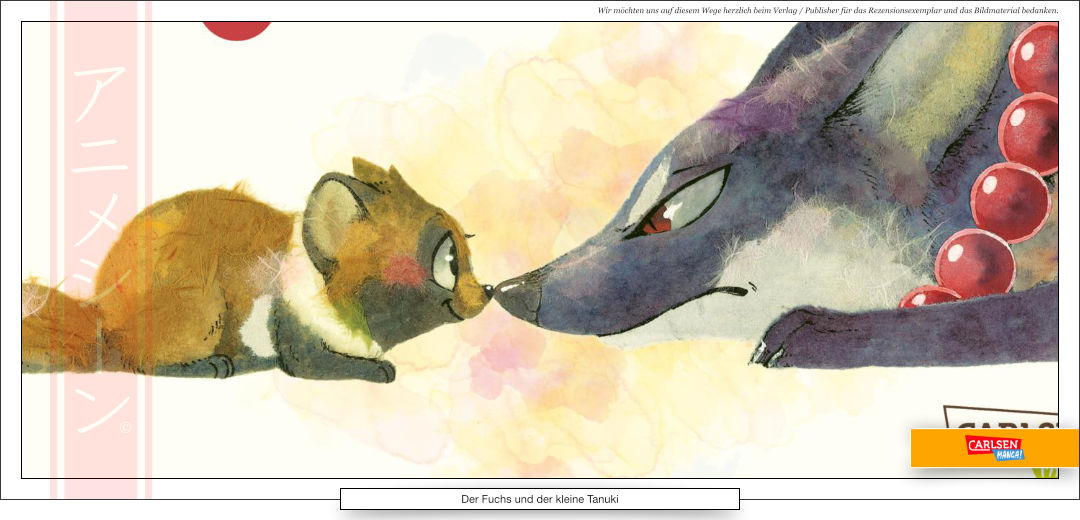 Zwei Tiere liegen Nase an Nase und schauen sich an. Der eine freundlich und der andere misstrauisch.