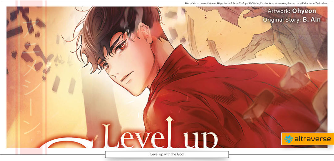 Ein junger Mann mit roter Jacke.