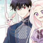 Eine junge, lächelnde Frau in einem schönen Kleid und mit langen blonden Haaren sitzt neben einem gutaussehenden jungen Mann im blauen Anzug. 