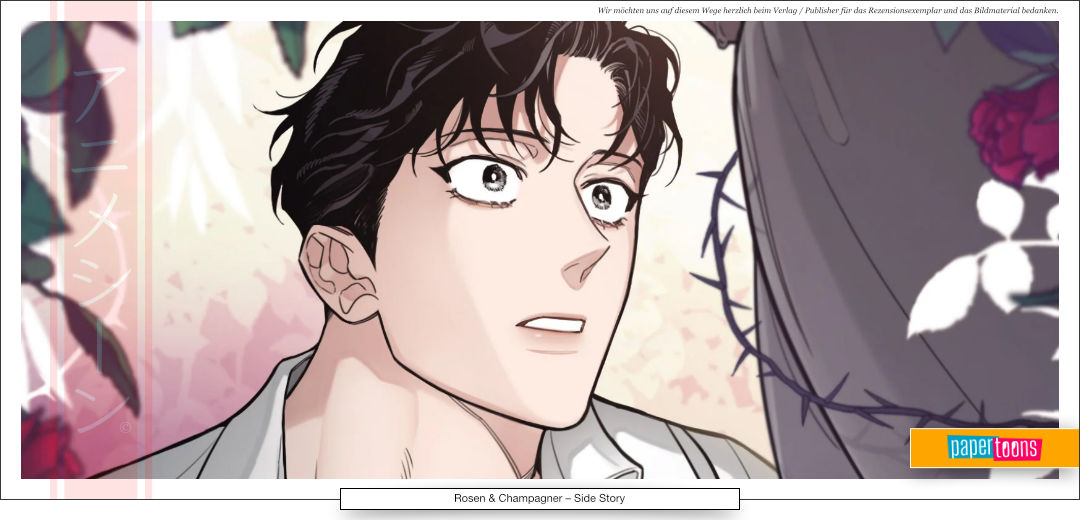 Ein Mann mit kurzen braunen Haaren schaut verwundert auf einen anderen Mann. 