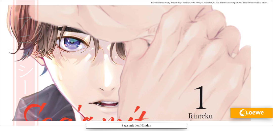 Ein gutaussehender junger Mann hält einen anderen Mann am Handgelenk fest.