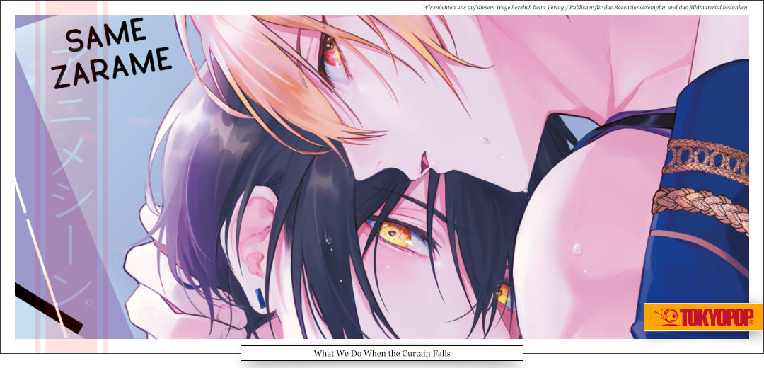 Ein junger Mann hält jemanden fest und wirkt dabei besitzend.