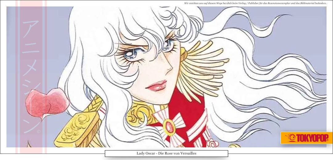 Ein klassisches Gemälde aus dem 18. Jahrhundert zeigt eine junge Frau mit langen weißen Haaren. 