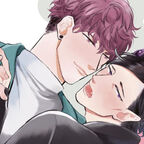 Zwei jungen Männer tanzen.