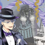 Ein Mann mit Hut und Mantel.