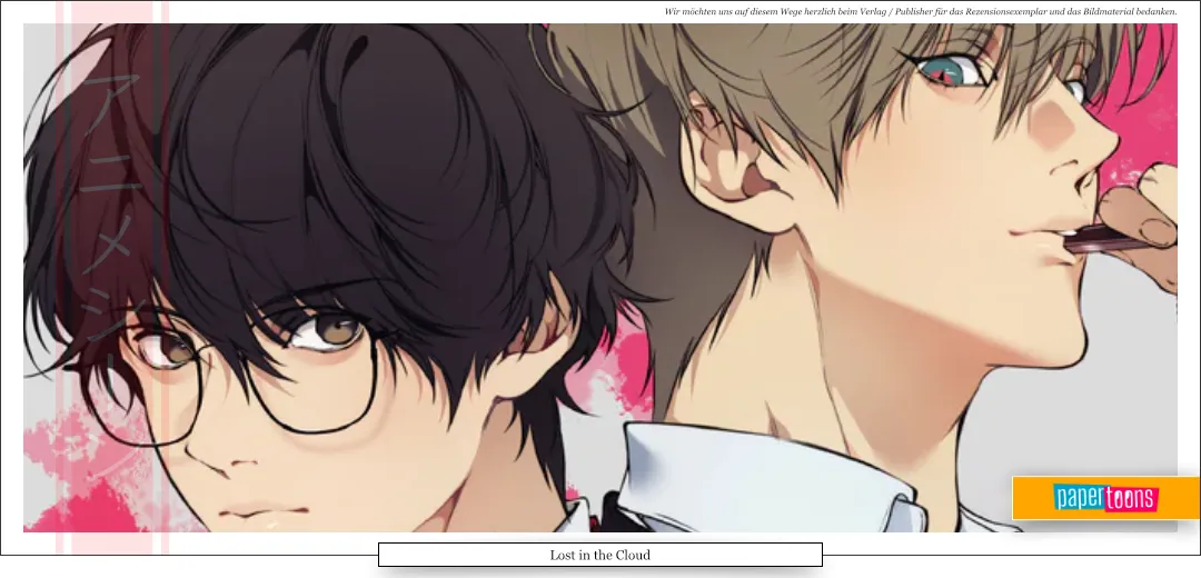 Zwei junge Herren stehen Rücken an Rücken. Einer der Herren trägt eine Brille.