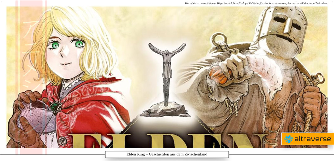 Das Bild zeigt zwei Fantasycharaktere: eine junge Frau und einen Mann, der eine eiserne Vollmaske trägt.