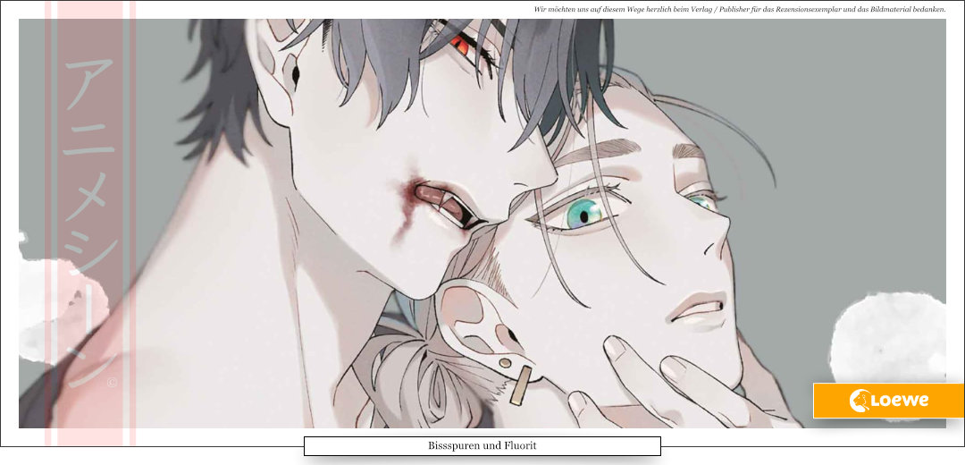 Das Bild zeigt zwei junge Männer. Der eine strahlt Begehren und Besitzanspruch aus, während der andere Unsicherheit zeigt. 