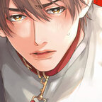 Das Bild zeigt einen jungen Mann mit einer Hundeleine um den Hals, was Unterwürfigkeit signalisiert. 