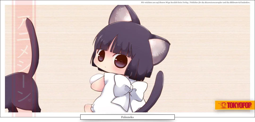 Das Bild zeigt ein kleines Mädchen was wohl auch eine Katze ist. 