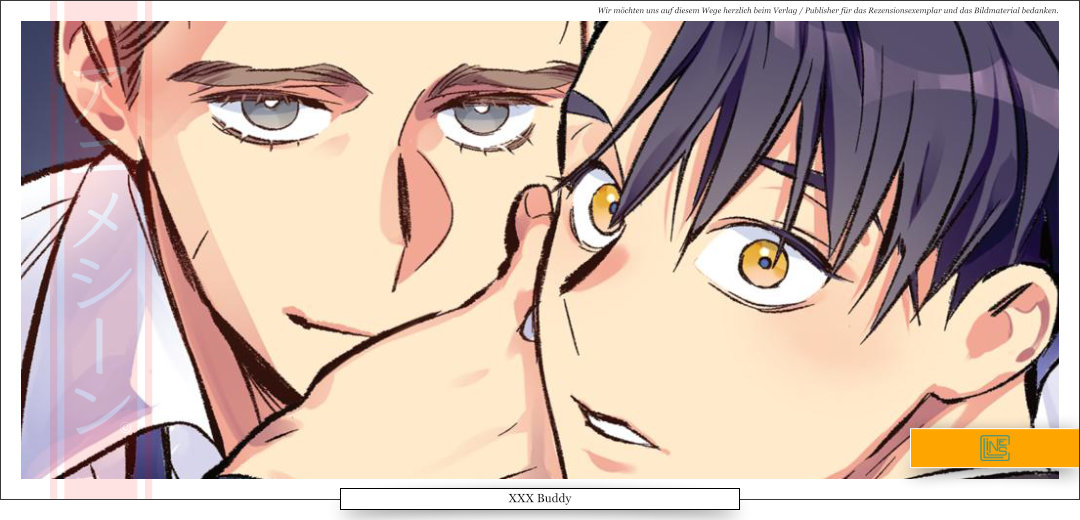 Auf dem Bild sind zwei Männer zu sehen, von denen einer sichtlich verlegen wirkt, als wolle er nicht entdeckt werden. 